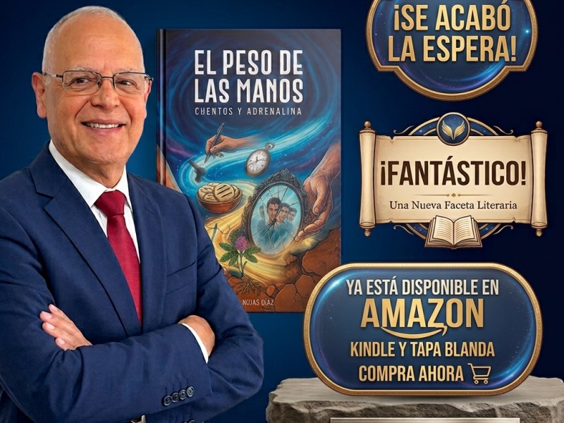 Publicación del libro el peso de las&nbsp;manos
