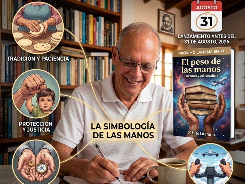 📢 «El peso de las manos: Cuentos y adrenalina». Próximo&nbsp;lanzamiento🤲✨
